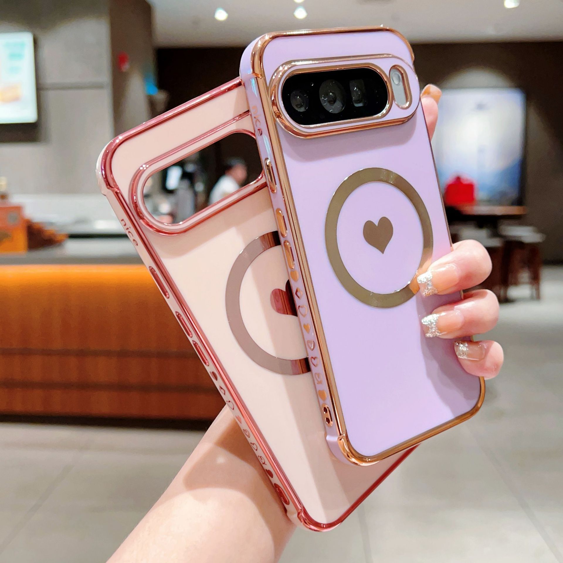 Luxury Plating Case - Роскошный чехол для телефона с узором