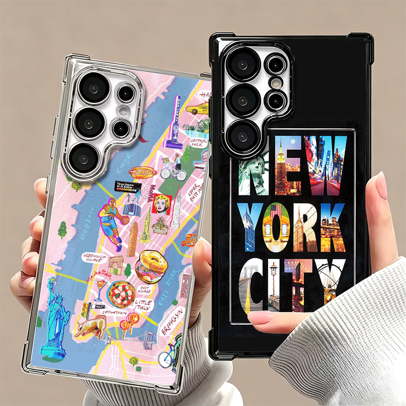 Phone Cases York - Мягкий чехол для телефона NYC New