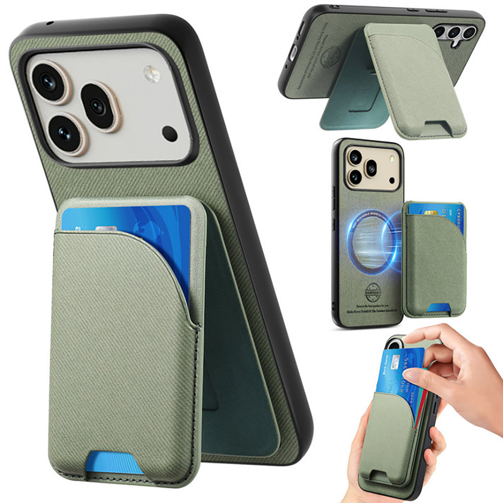 Phone Cases With Wallet On Back - Чехол-бумажник 2-в-1 из кожи со съемным