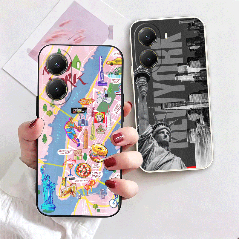 Phone Cases York - Мягкий чехол для телефона NYC New