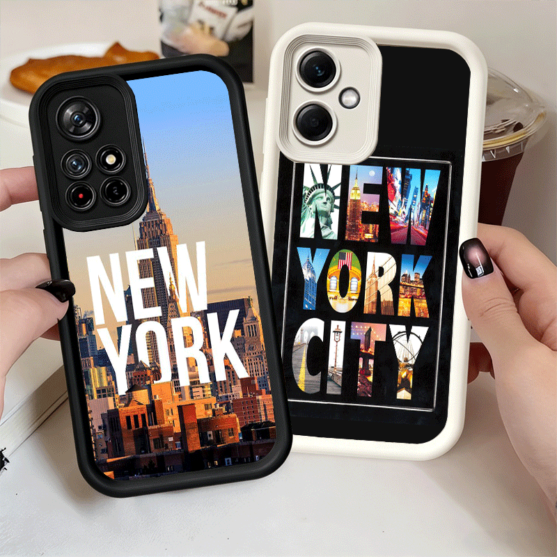 Phone Cases York - Мягкий чехол для телефона NYC New