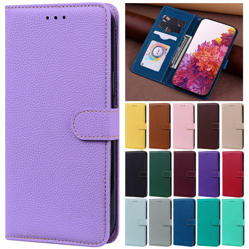Phone Cases On Sale - Классический однотонный кожаный чехол для телефона