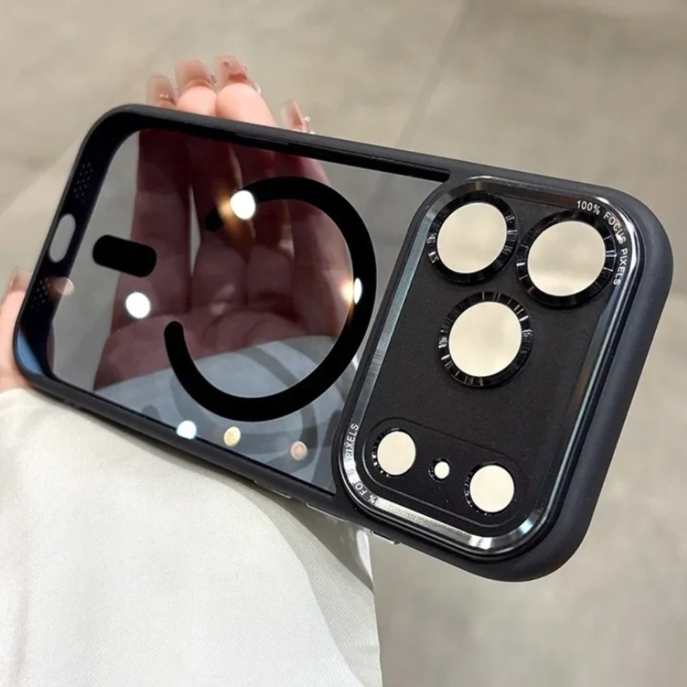 Luxury Plating Case - Роскошный прозрачный чехол для MagSafe для