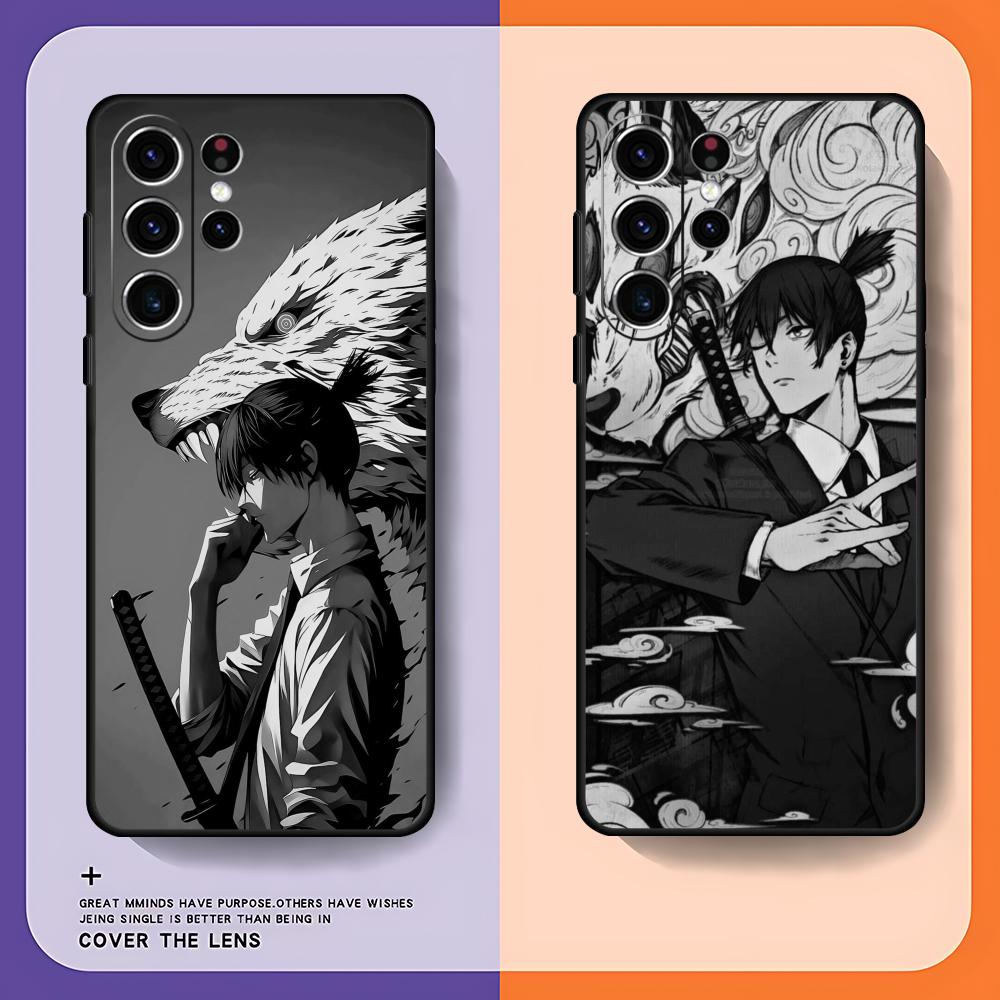 Phone Cases Samsung S25 - Чехол для телефона «Человек с бензопилой»