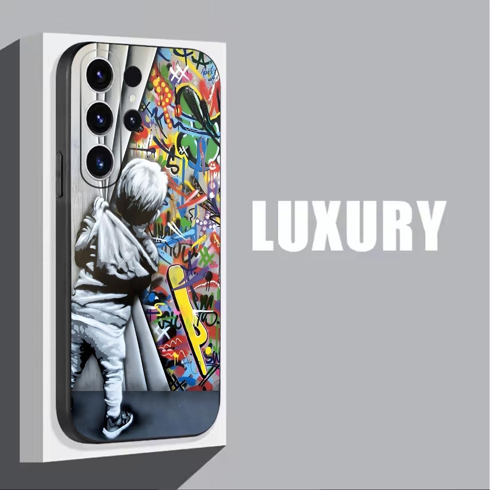 Чехол для телефона Banksy Graf – обзор и цена Phone Cases Samsung S25 Ultra