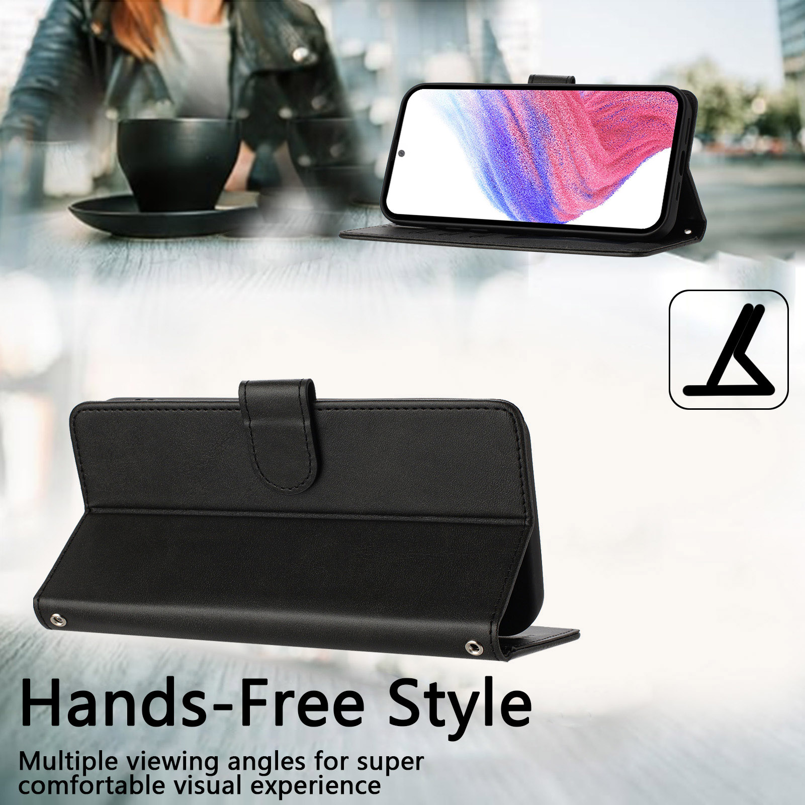 Кожаный чехол-кошелек для Sams – обзор и цена Phone Cases With Wallet On Back