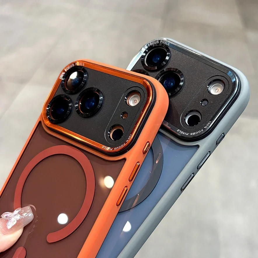 Роскошный прозрачный чехол Mag – обзор и цена Luxury Plating Case