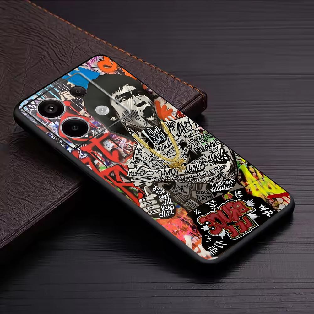 Чехол для телефона с граффити  – обзор и цена Phone Cases Black