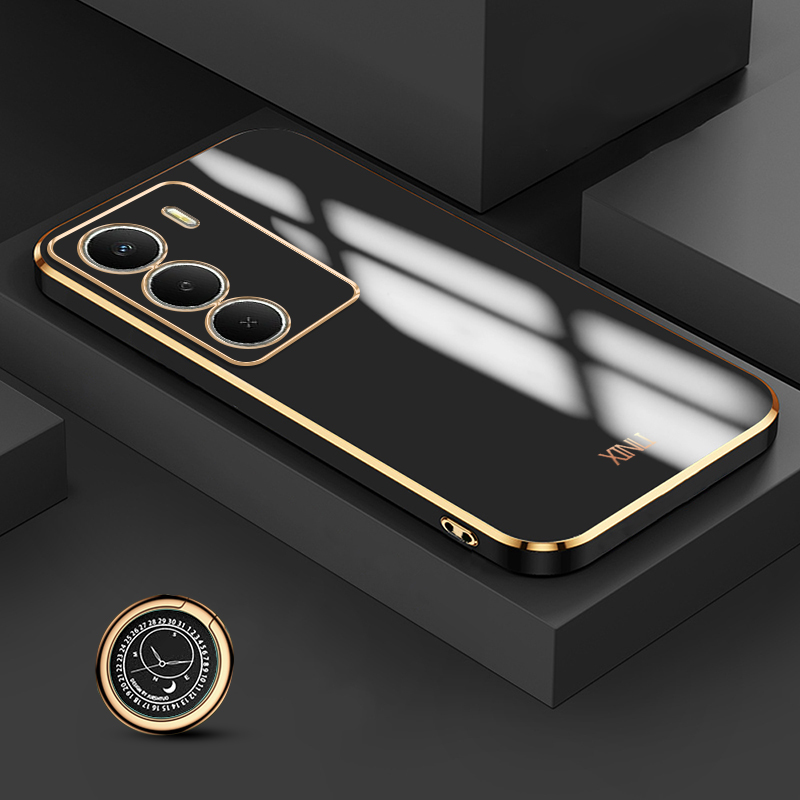 Чехол Biruiqu для Realme 14X:  – обзор и цена Luxury Plating Case