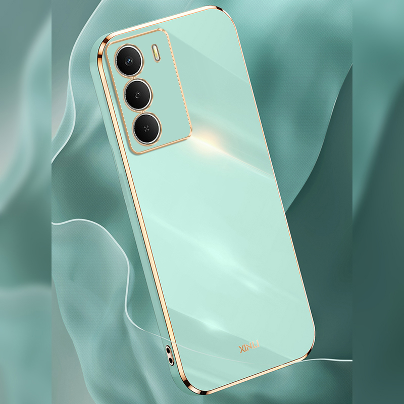 Чехол Biruiqu для Realme 14X:  – обзор и цена Luxury Plating Case