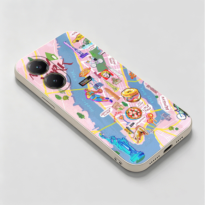Мягкий чехол для телефона NYC  – обзор и цена Phone Cases York