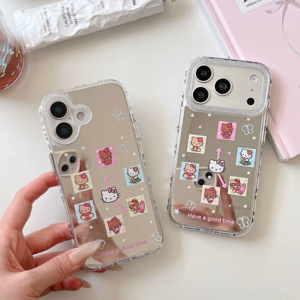Милый чехол-зеркало с мультяшн – обзор и цена Phone Cases Hello Kitty