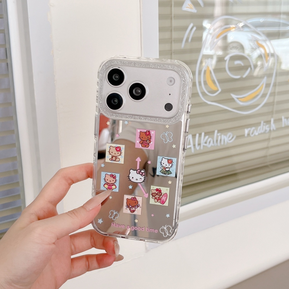 Милый чехол-зеркало с мультяшн – обзор и цена Phone Cases Hello Kitty