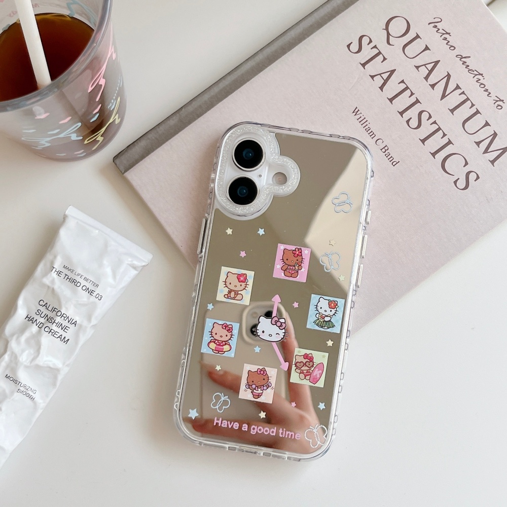 Милый чехол-зеркало с мультяшн – обзор и цена Phone Cases Hello Kitty