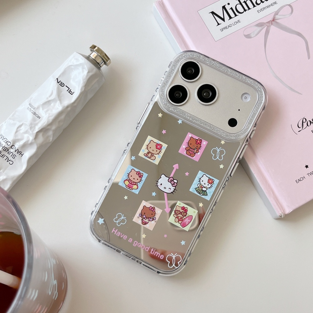 Милый чехол-зеркало с мультяшн – обзор и цена Phone Cases Hello Kitty