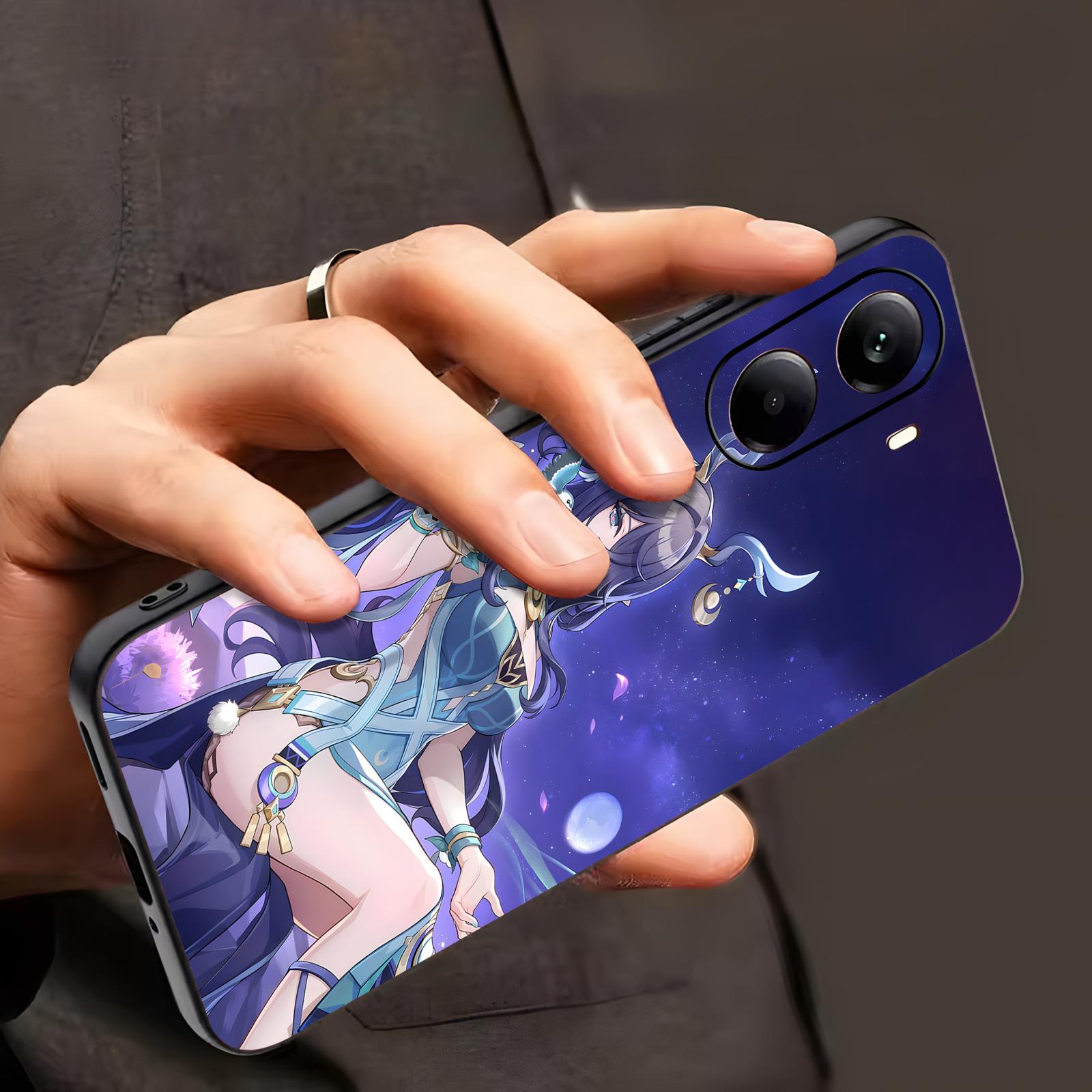 Чехол для телефона Genshin Imp – обзор и цена Phone Cases Black