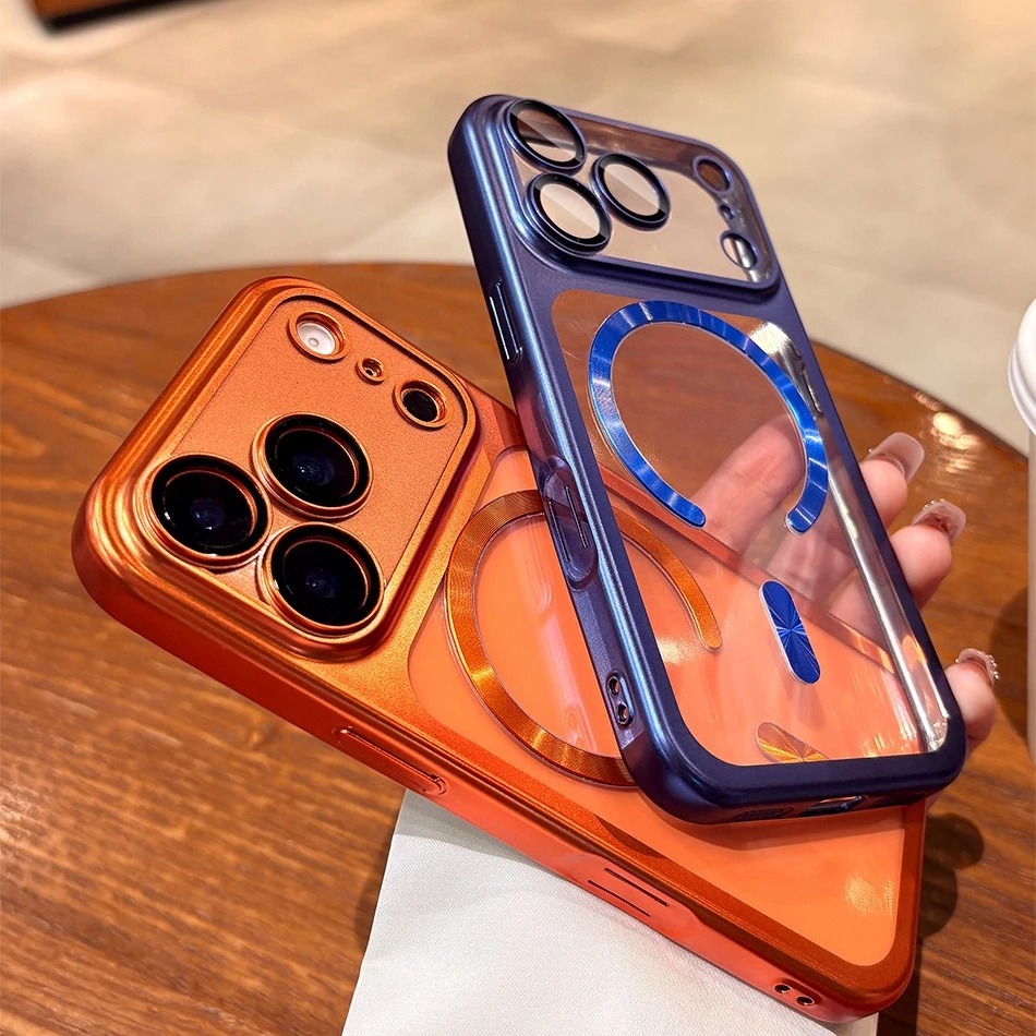 Роскошный прозрачный чехол с п – обзор и цена Luxury Plating Case