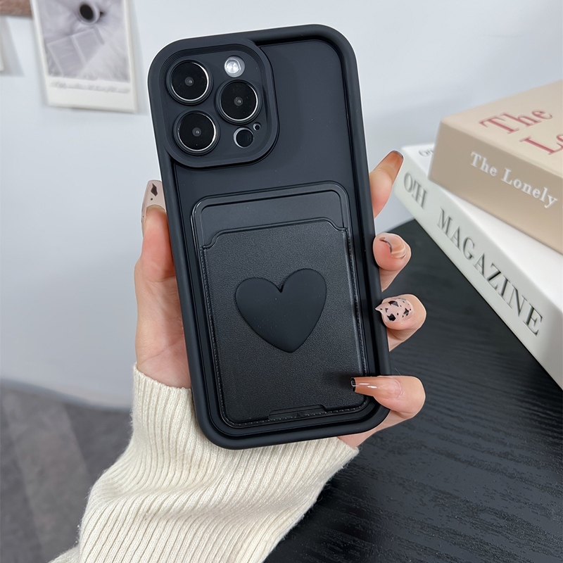 3D Love Heart Card Bag Slot Ho – обзор и цена Phone Cases With Wallet On Back