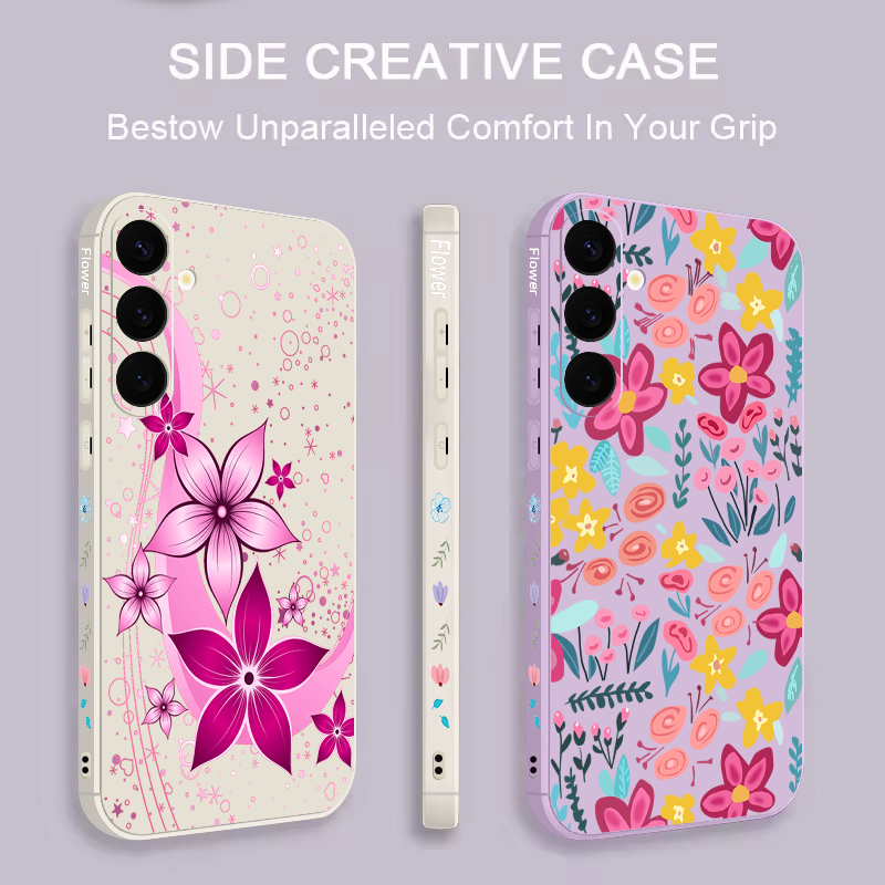 Чехол для телефона с цветочным – обзор и цена Phone Cases Samsung S25 Ultra