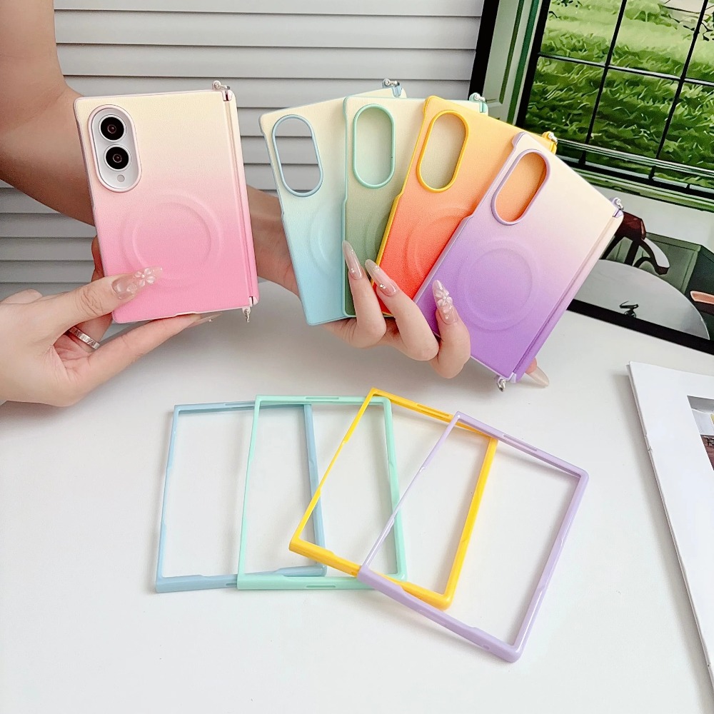 Магнитный чехол из искусственн – обзор и цена Gradient Color Case