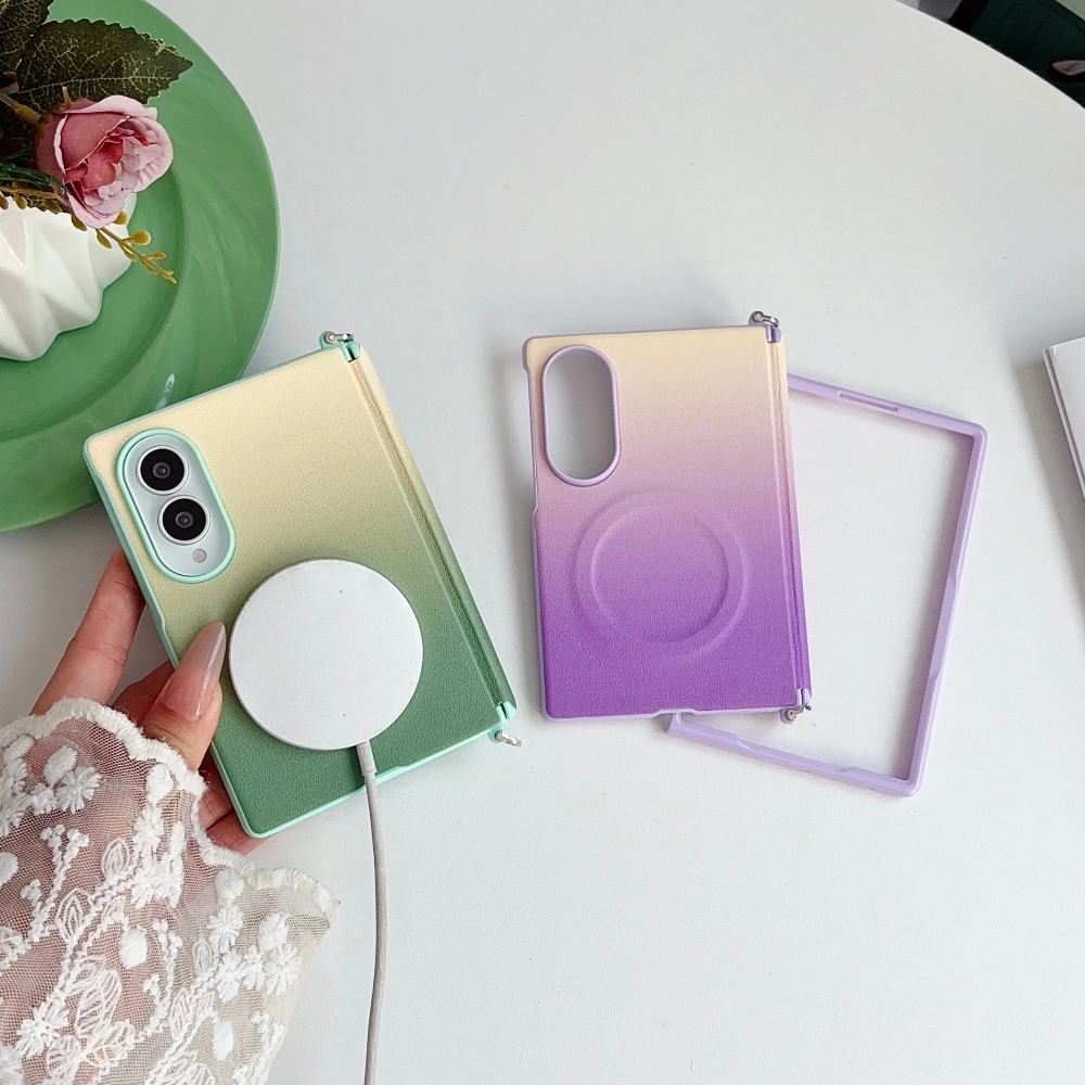 Магнитный чехол из искусственн – обзор и цена Gradient Color Case