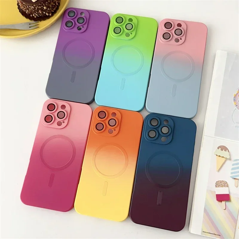 Цветной градиентный чехол для  – обзор и цена Gradient Color Case