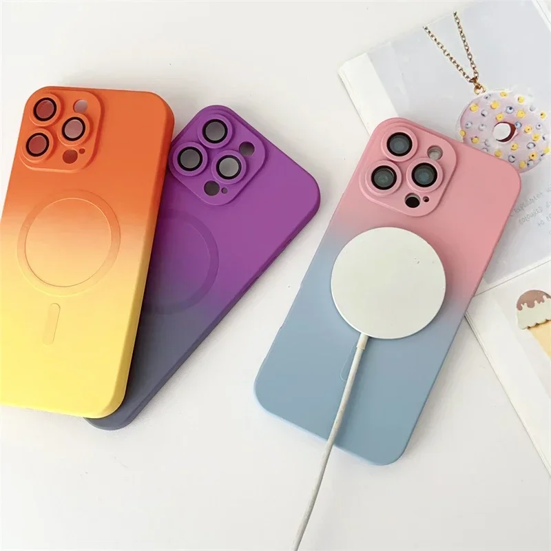Цветной градиентный чехол для  – обзор и цена Gradient Color Case